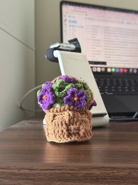 Handmade Crocheted Bouquet Coasters (different colors available)